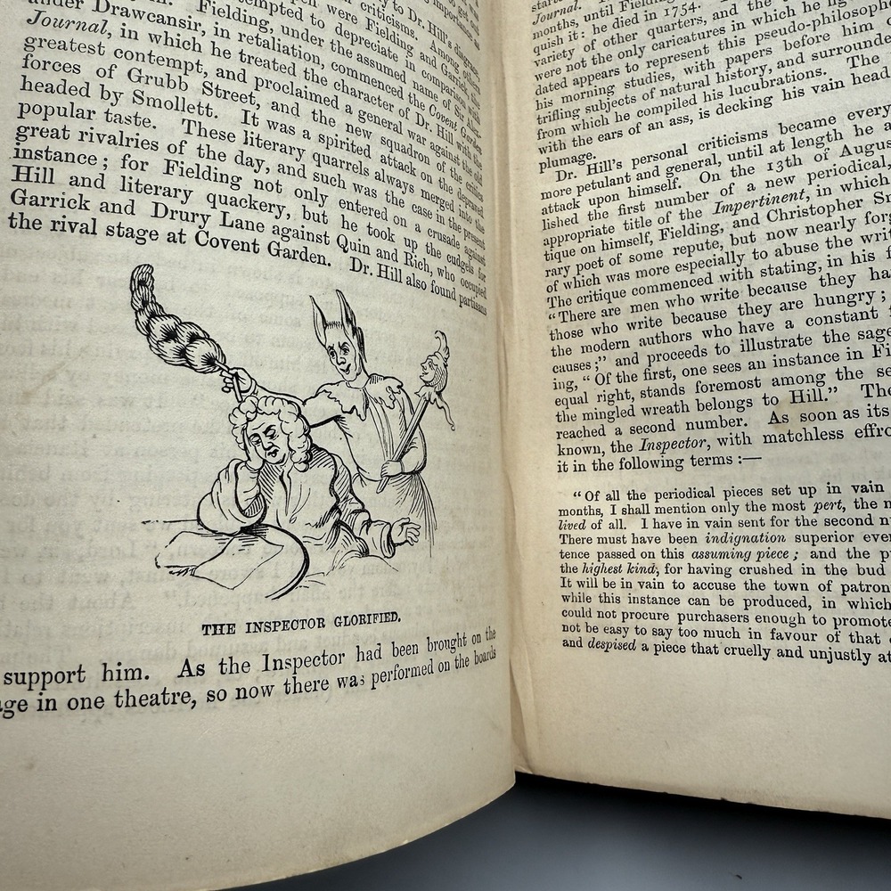 CARICATURE HISTORY OF THE GEORGES - THOMAS WRIGHT - illustrated Antique HB 1876 - Picture 8 of 14